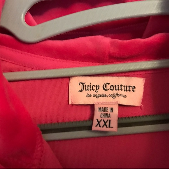 juicy couture tracksuit pink XXL in great used condition - Picture 2 of 9